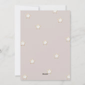 トレンディーモダンのクリスマスカップルの写真 シーズンカード (裏面)