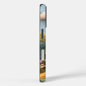 トレンディーモダンの切断されたフローラパーソナライズされた名 Case-Mate iPhoneケース (裏面 / 右)