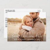 トレンディーモダンの台本と同じラブ・ニューデート・フォト ポストカード (正面/裏面)