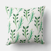 トレンディーモダンの緑の家族のギフトセットシックかわいい クッション (裏面)