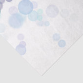 トレンディーモダンの青と白の《写真》ぼけ味 薄葉紙 (詳細)