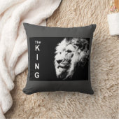 トレンディーモダンアポップ・アートのートライオンヘッドエレガントテンプレート クッション (ブランケット)