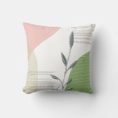 トレンディーモダンエレガントの植物学 クッション (正面)