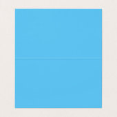 トレンディーモダンエレガントシンプルブルーマネージャー 名刺 (内部フラット)