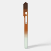 トレンディーモダンオレンジブルーイエローベージュパターン Case-Mate iPhoneケース (裏面 / 左)