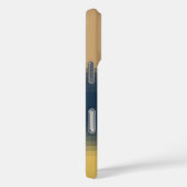 トレンディーモダンオレンジブルーイエローベージュパターン Case-Mate iPhoneケース (裏面 / 右)