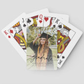 トレンディーモダンカジュアル写真卒業 トランプ (裏面)