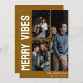 トレンディーモダンカスタム3フォトビメリーーブ シーズンカード (正面/裏面)