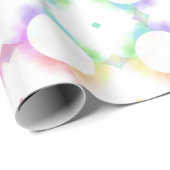 トレンディーモダンカラフルエレガントテンプレート ラッピングペーパー (ロールコーナー)