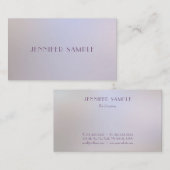 トレンディーモダンカラーエレガントミニマルテンプレート 名刺 (正面/裏面)