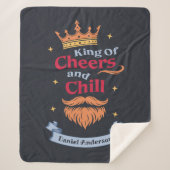 トレンディーモダンクおもしろいング引用文タイポグラフィ シェルパブランケット (正面)