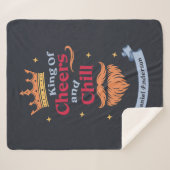 トレンディーモダンクおもしろいング引用文タイポグラフィ シェルパブランケット (正面(横))