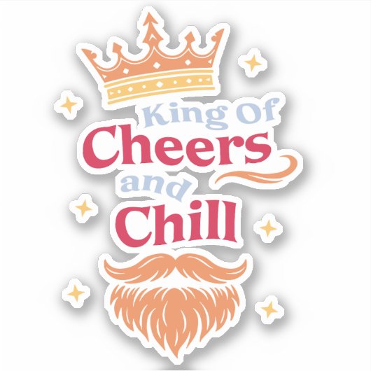 トレンディーモダンクおもしろいング引用文タイポグラフィ シール (正面)