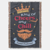 トレンディーモダンクおもしろいング引用文タイポグラフィ スローブランケット (正面縦)