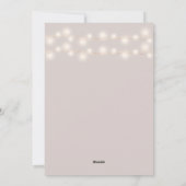 トレンディーモダンクリスマススモークダークカップルの写真 シーズンカード (裏面)