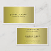 トレンディーモダングラマスタイリッシュルマラープレインラグジュアリー 名刺 (正面/裏面)