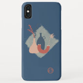 トレンディーモダンサウスウェストDecor iPhone / iPadケース Case-Mate iPhoneケース (裏面)