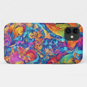 トレンディーモダンサマーガーデン Case-Mate iPhoneケース (裏面(横))