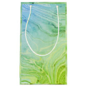 トレンディーモダンシエレガントック大理石 スモールペーパーバッグ (正面)