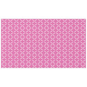 トレンディーモダンシックなピンクと白の花 テーブルクロス (正面(横))