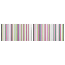 トレンディーモダンシックな緑のピンクと白のストライプ 枕カバー