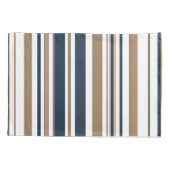 トレンディーモダンシックニューシーズンストライプズ 枕カバー (裏面-左)