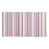 トレンディーモダンシックニューシーズンストライプズ 枕カバー (裏面-左)