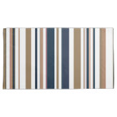 トレンディーモダンシックニューシーズンストライプズ 枕カバー (正面右)