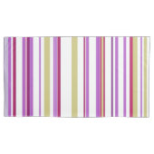 トレンディーモダンシックニューシーズンストライプズ 枕カバー (正面左)