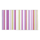 トレンディーモダンシックニューシーズンストライプズ 枕カバー (裏面-左)