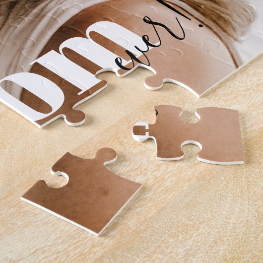 トレンディーモダンシッ最高のク・モマエバー写真 ジグソーパズル (側面)