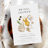 トレンディーモダンシンプルブライダルシャワー 招待状