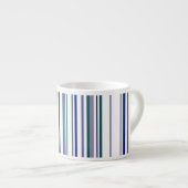 トレンディーモダンストライプ エスプレッソカップ (正面右)