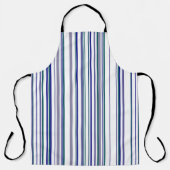 トレンディーモダンストライプ エプロン (正面)