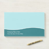 トレンディーモダンティール（緑がかった色）ユニークデザイン ポストイット (デスク)