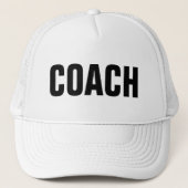 トレンディーモダンテンプレートの女性と男性コーチ キャップ (正面)