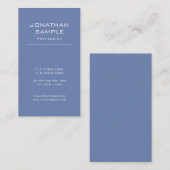 トレンディーモダンデザインエレガントプシンプルライナラグジュアリー 名刺 (正面/裏面)