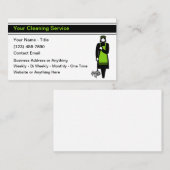トレンディーモダンハウス清掃用名刺 名刺 (正面/裏面)