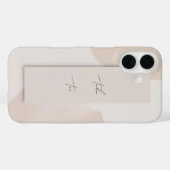 トレンディーモダンパーソナライズされたのケース Case-Mate iPhoneケース (裏面 (横))