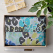 トレンディーモダンヒョウ柄 薄葉紙 (ギフト)