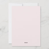 トレンディーモダンビッグタイポグラフィクリスマス挨拶 シーズンカード (裏面)