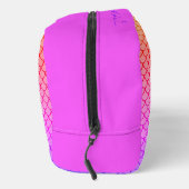 トレンディーモダンピンクグラデーションマーメイドスケールモノグラム ドップキット (右)