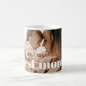 トレンディーモダンフォトマ最高のマEver コーヒーマグカップ (中央)