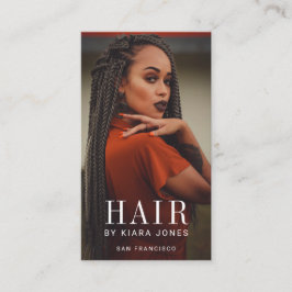 トレンディーモダンフォト美容師 名刺