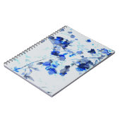 トレンディーモダンフローラ/花柄 ノートブック (左側)