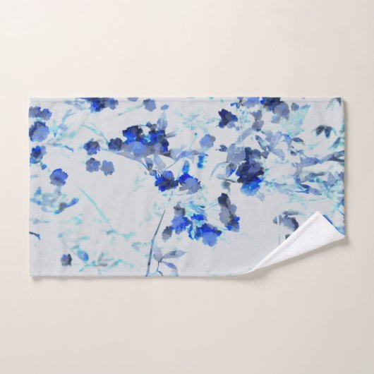 トレンディーモダンフローラ/花柄 ハンドタオル (ハンドタオル)