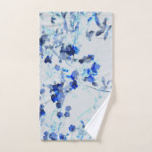 トレンディーモダンフローラ/花柄 ハンドタオル (ハンドタオル)