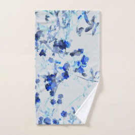 トレンディーモダンフローラ/花柄 ハンドタオル