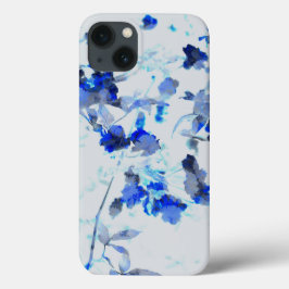 トレンディーモダンフローラ/花柄 iPhone 13ケース