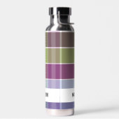 トレンディーモダンプパーソナライズされたライド ウォーターボトル (左面)